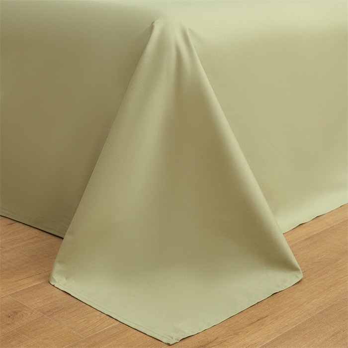 91家纺网 家纺一手货源 找家纺 慕色家纺 2024新款A类全棉色织提花四件套系列 印象风范-木果绿