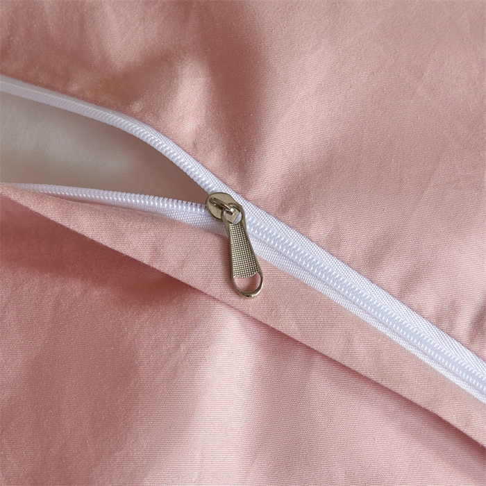 91家纺网 家纺一手货源 找家纺 慕色家纺 2024新款A类全棉色织提花四件套系列 静谧-香叶粉