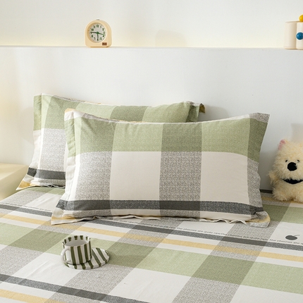 91家纺网 家纺一手货源 找家纺 （总）丽美人家纺 2024新款全棉印花单枕套枕芯