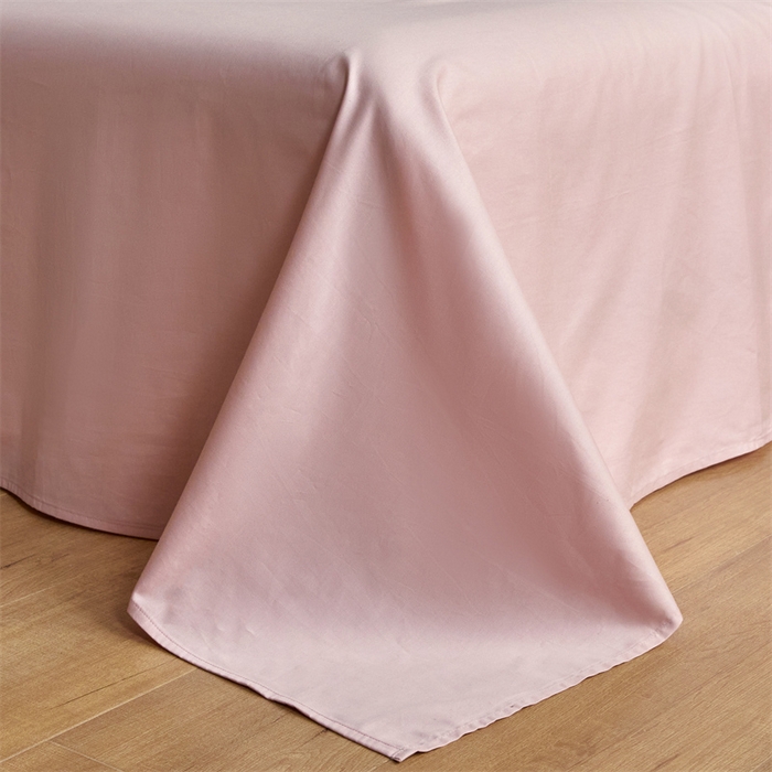 91家纺网 家纺一手货源 找家纺 慕色家纺 2024新款A类全棉色织提花四件套系列 静谧-香叶粉