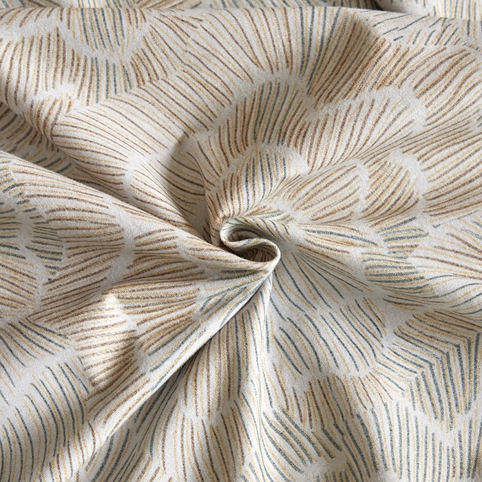 91家纺网 家纺一手货源 找家纺 格里芬家纺 2025新款简约系列全棉加厚磨毛纯棉生态磨毛四件套 繁花