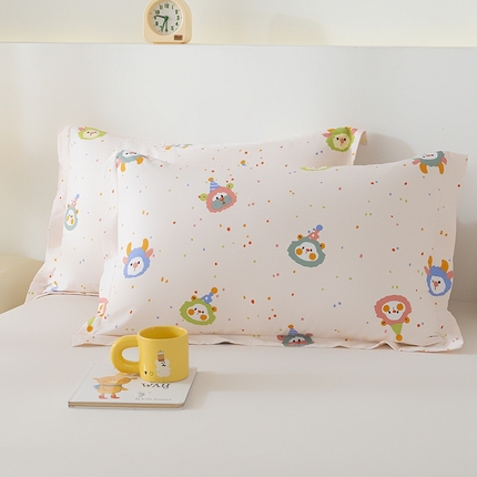 91家纺网 家纺一手货源 找家纺 （总）丽美人家纺 2024新款全棉印花单枕套枕芯