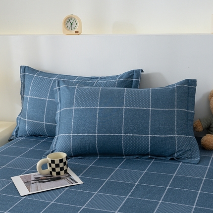 91家纺网 家纺一手货源 找家纺 （总）丽美人家纺 2024新款全棉印花单枕套枕芯