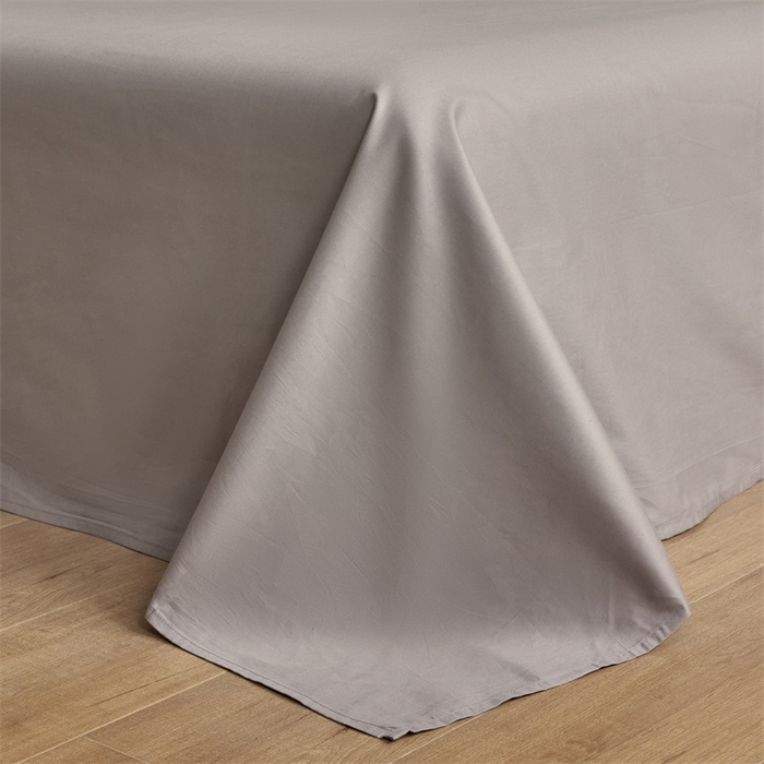 91家纺网 家纺一手货源 找家纺 慕色家纺 2024新款A类全棉色织提花四件套系列 静谧-古铜灰