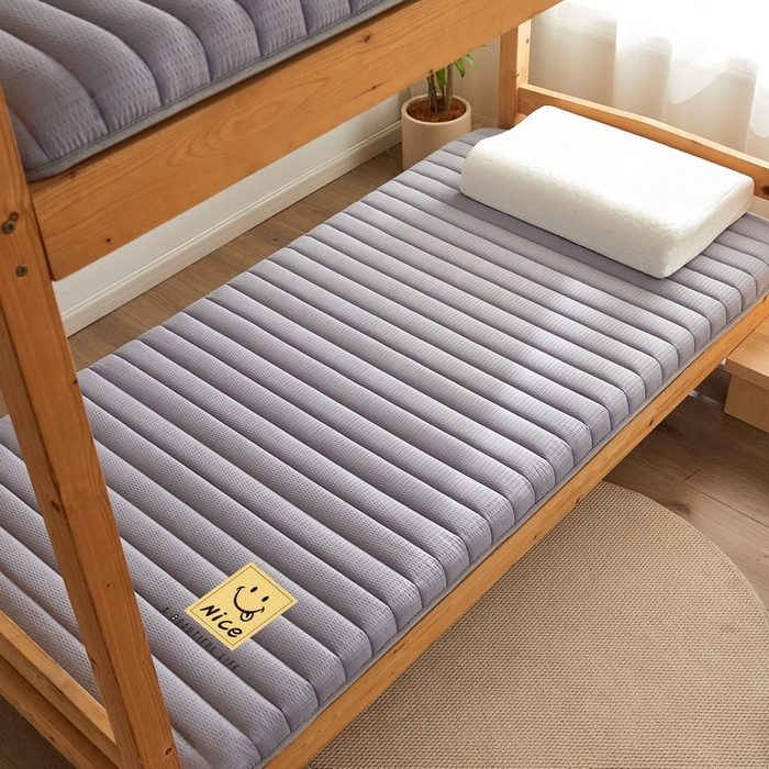 91家纺网 家纺一手货源 找家纺 卡派 2024新款泡泡棉抗压纤维棉-学生床垫 阳光—灰