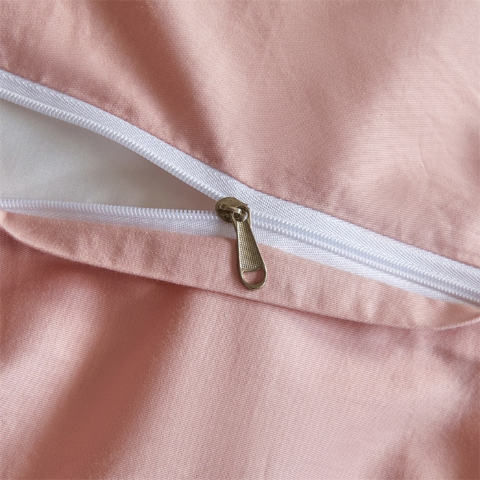 91家纺网 家纺一手货源 找家纺 慕色家纺 2024新款A类全棉色织提花四件套系列 斯洛特-香叶粉