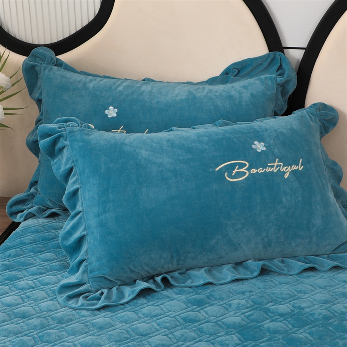 91家纺网 家纺一手货源 找家纺 （总）优姿家纺 2024新品宝宝绒11斤夹棉床盖保暖四件套