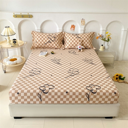 91家纺网 家纺一手货源 找家纺 （总）卡普家居 2025新款磨毛印花单床笠系列