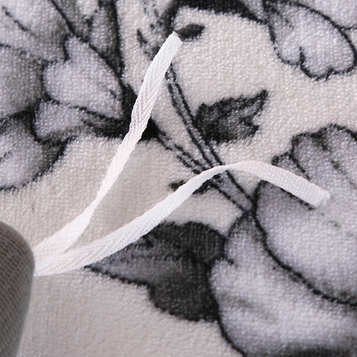 91家纺网 家纺一手货源 找家纺 望淮 2025新款230g印花金貂绒牛奶绒四件套 素色花卉