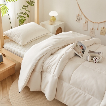 91家纺网 家纺一手货源 找家纺 （总）花言狐语 2025新款学生宿舍专用被芯+床垫