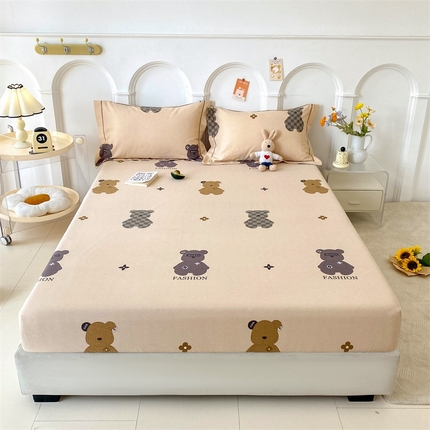 91家纺网 家纺一手货源 找家纺 （总）卡普家居 2025新款磨毛印花单床笠系列