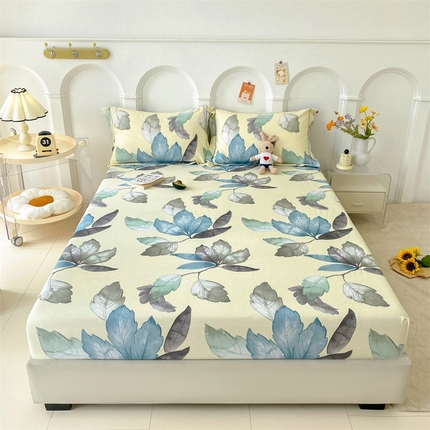 91家纺网 家纺一手货源 找家纺 （总）卡普家居 2025新款磨毛印花单床笠系列