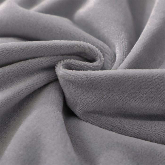 91家纺网 家纺一手货源 找家纺 优姿家纺 2024新品宝宝绒11斤夹棉床盖保暖四件套 铃兰花-轻奢灰