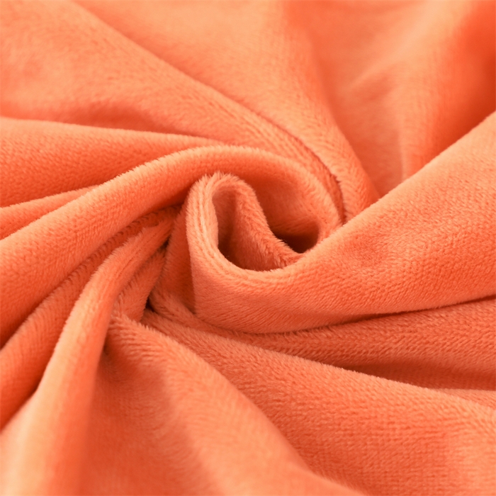 91家纺网 家纺一手货源 找家纺 优姿家纺 2024新品宝宝绒11斤夹棉床盖保暖四件套 铃兰花-橙色