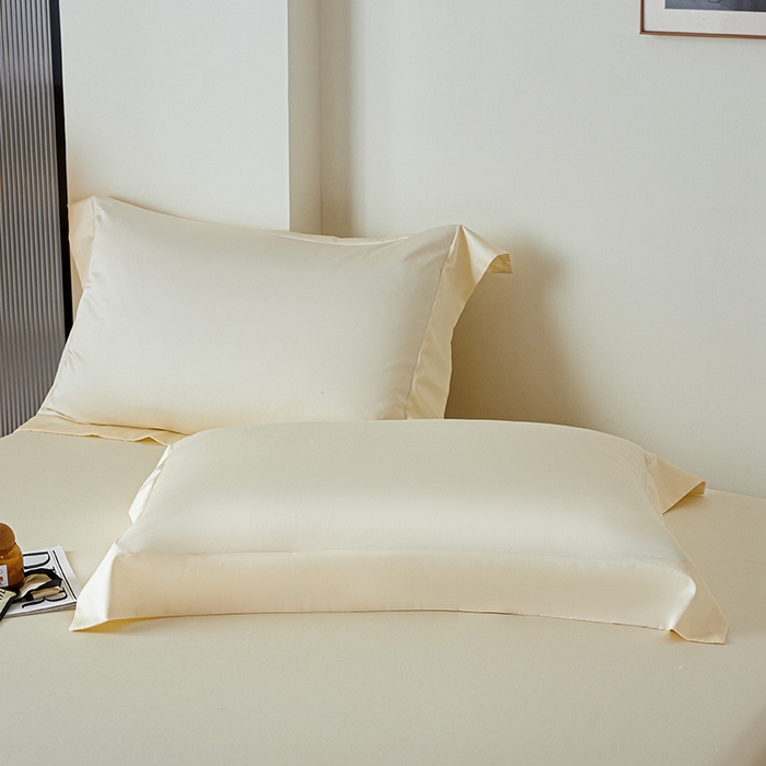 91家纺网 家纺一手货源 找家纺 瑞驰家纺 2024新款长绒棉单品床笠春华系列 贵族白