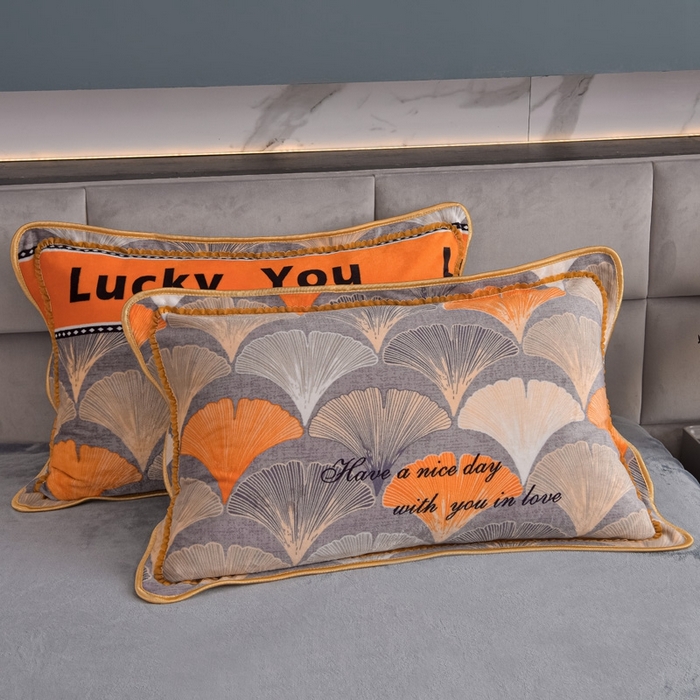 91家纺网 家纺一手货源 找家纺 锦铭源2025年7斤加厚印花牛奶绒四件套水晶法莱金貂绒床裙款 金枝玉叶