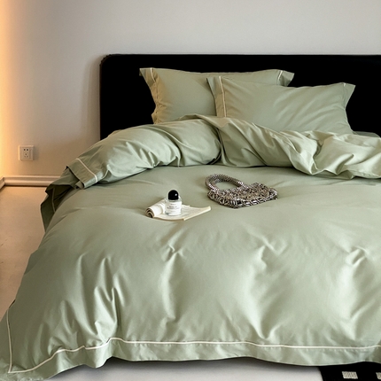 91家纺网 家纺一手货源 找家纺 （总）云栖家居 2024A类全棉磨毛静谧系列四件套