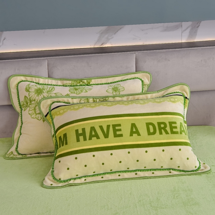 91家纺网 家纺一手货源 找家纺 锦铭源2025年7斤加厚印花牛奶绒四件套水晶法莱金貂绒床裙款 遇见