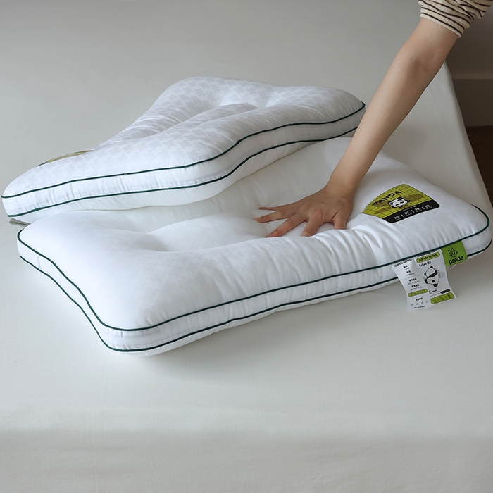 91家纺网 家纺一手货源 找家纺 （总）觉物 2024新款熊猫系列Q软枕枕头枕芯