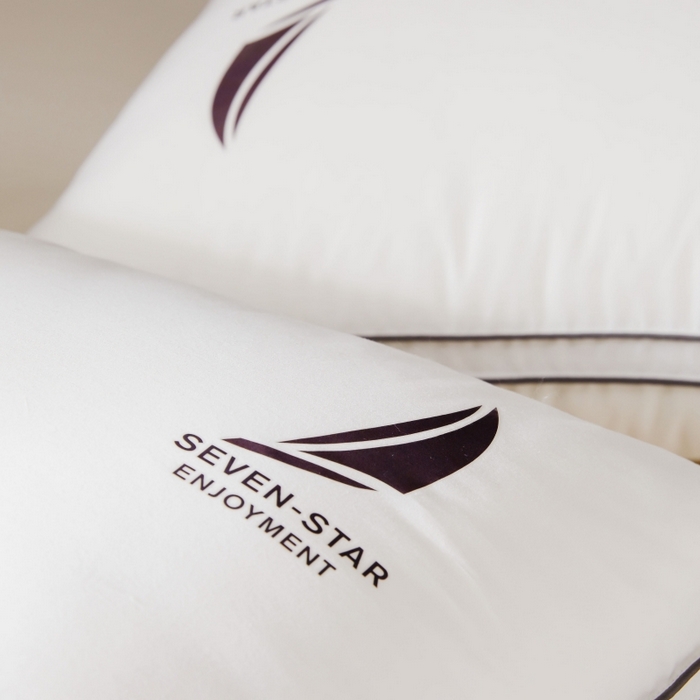 91家纺网 家纺一手货源 找家纺 唯爱品 2026新款A类100支全棉七星级酒店枕芯记忆枕源头工厂羽丝绒单边立体枕头枕芯 记忆枕源头工厂 七星级酒店立体枕 48*74cm一对