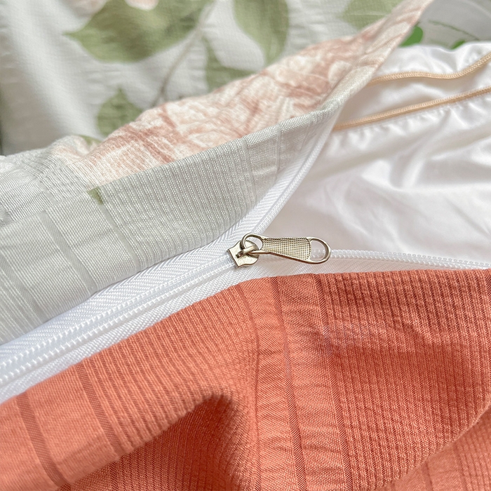 91家纺网 家纺一手货源 找家纺 安哆啦家纺 2024新款A类有氧泡泡纱云纱棉学生季宿舍床三四件套 花烂漫