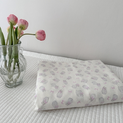 91家纺网 家纺一手货源 找家纺 恋恋三季 2024新款40支13372印花被套单品合集 懒懒猫