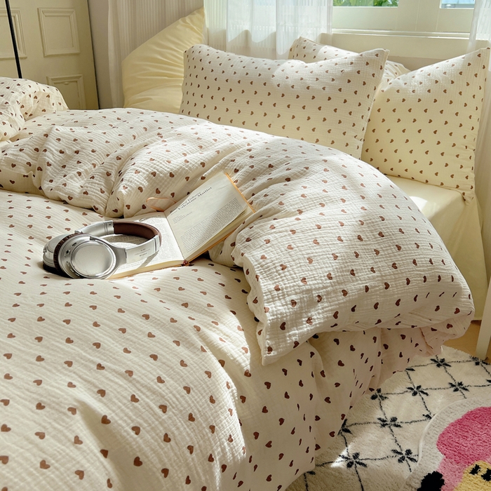 91家纺网 家纺一手货源 找家纺 繁花 2024新款印花水洗棉亲肤舒适卡通系列 小暖心