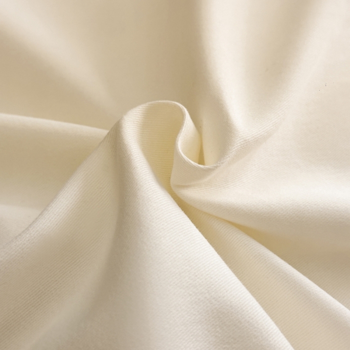 91家纺网 家纺一手货源 找家纺 柠馨 2024新款全棉磨毛纯色四件套-赫尔墨斯系列 1奶白+拿铁