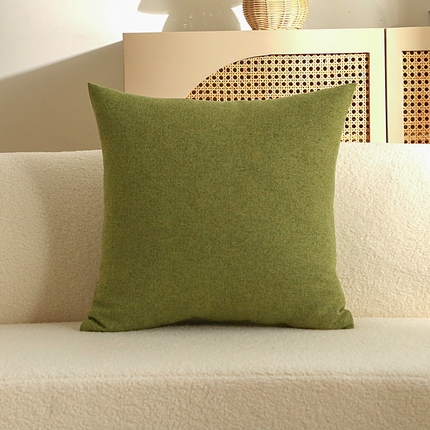 91家纺网 家纺一手货源 找家纺 （总）囍莱家纺 2024新款简约素色棉麻抱枕