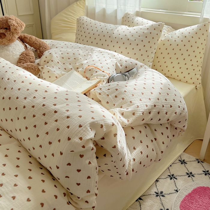 91家纺网 家纺一手货源 找家纺 繁花 2024新款印花水洗棉亲肤舒适卡通系列 小暖心