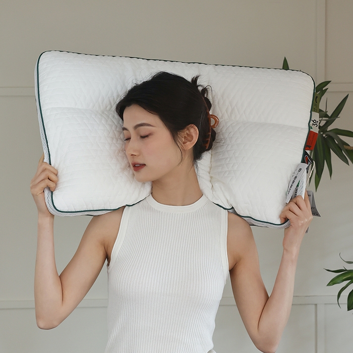 91家纺网 家纺一手货源 找家纺 （总）觉物 2024新款然物三分区侧睡枕枕头枕芯