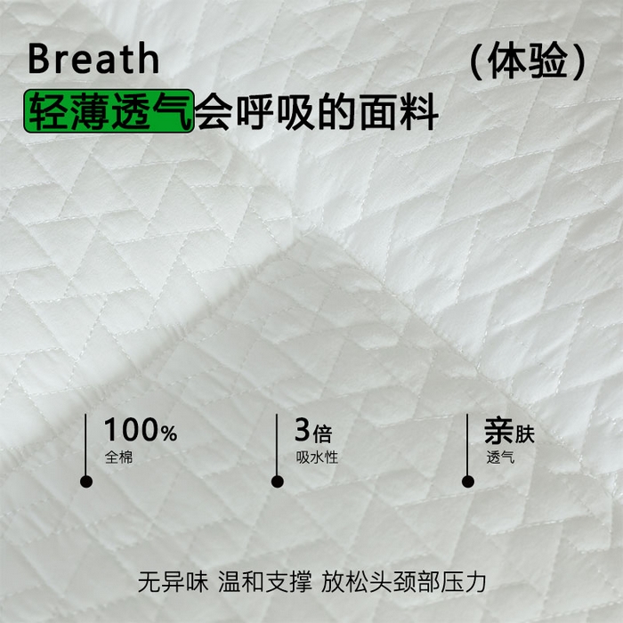 91家纺网 家纺一手货源 找家纺 （总）觉物 2024新款然物三分区侧睡枕枕头枕芯