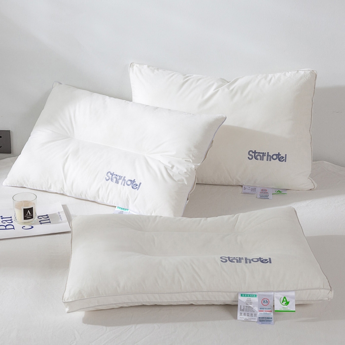 91家纺网 家纺一手货源 找家纺 （总）唯爱品 2026新款全棉酒店枕头枕芯 记忆枕源头工厂 48*74cm