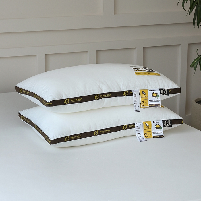 91家纺网 家纺一手货源 找家纺 （总）觉物 2024新款花开大豆舒软枕枕头枕芯