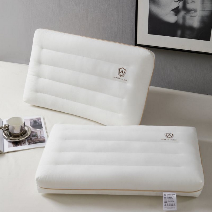 91家纺网 家纺一手货源 找家纺 唯爱品 2026新款水洗磨毛系列枕头枕芯 记忆枕源头工厂 水洗磨毛 绵柔云朵枕-高  48*74cm/对