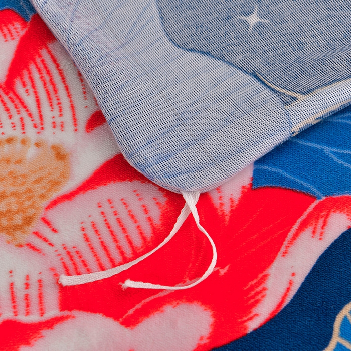 91家纺网 家纺一手货源 找家纺 馨梦缘 2025新款小包边款牛奶绒8.5斤高克重牛奶绒金雕绒床裙款四件套 富贵花开