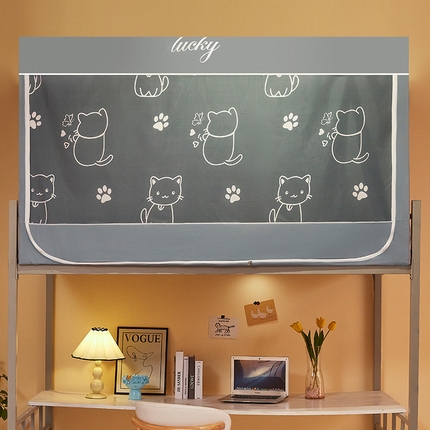 91家纺网 家纺一手货源 找家纺 （总）宜品雅 2024新款学生宿舍遮光床帘防蚊蚊帐