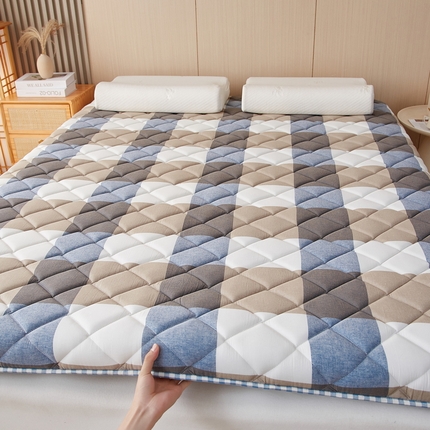 91家纺网 家纺一手货源 找家纺 （总）迪乐妮 2024新款大床乳胶椰棕床垫（无印家居风）