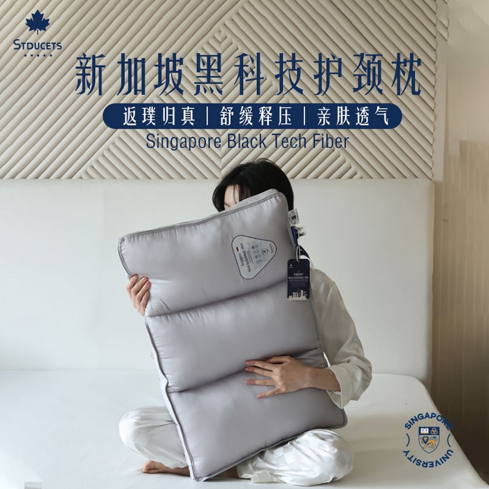 91家纺网 家纺一手货源 找家纺 （总）觉物 2024新款新加坡三分区定型枕枕头枕芯