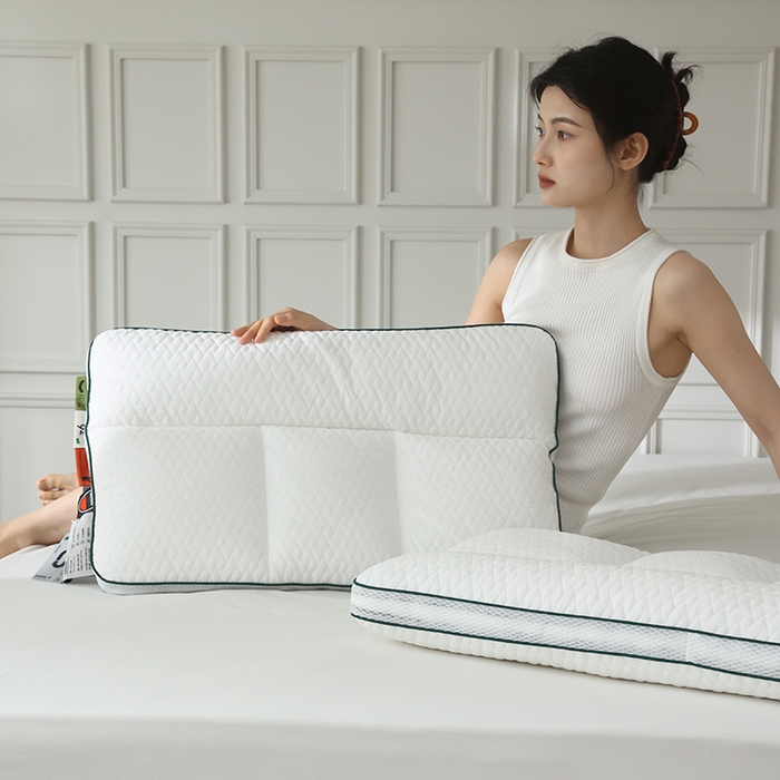 91家纺网 家纺一手货源 找家纺 （总）觉物 2024新款然物三分区侧睡枕枕头枕芯