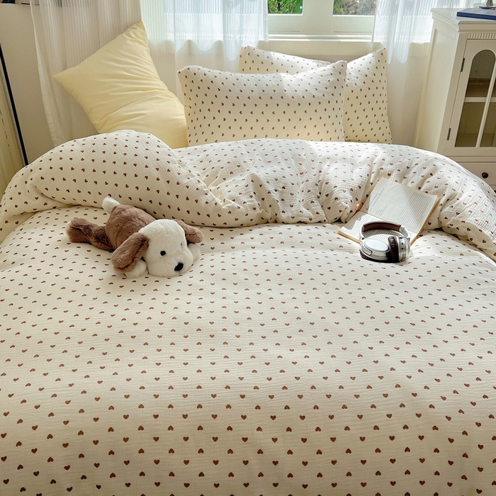 91家纺网 家纺一手货源 找家纺 繁花 2024新款印花水洗棉亲肤舒适卡通系列 小暖心