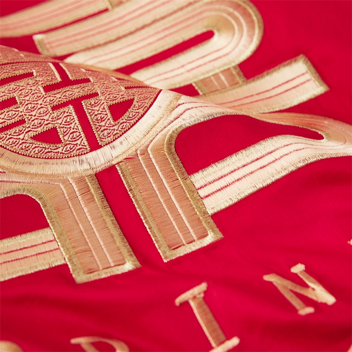 91家纺网 家纺一手货源 找家纺 宏羽纺家纺 2024新款13372纯棉小红书跑量款婚庆套件系列 喜事登门