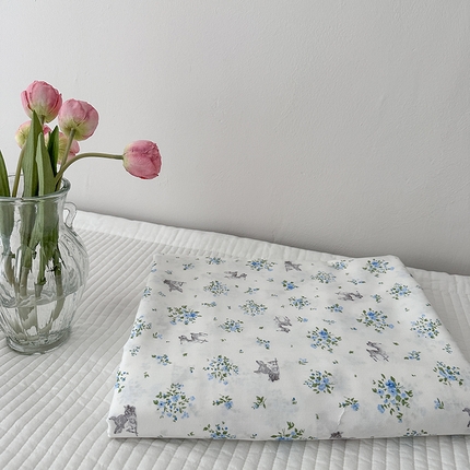 91家纺网 家纺一手货源 找家纺 恋恋三季 2024新款40支13372印花被套单品合集 小鹿遇夏