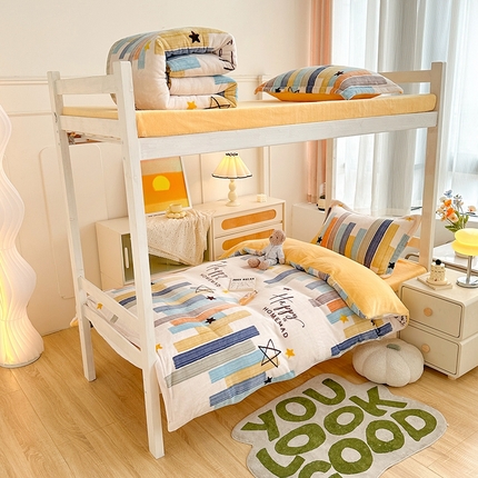 卡普二店 2024新款牛奶绒学生三件套系列 星光汇