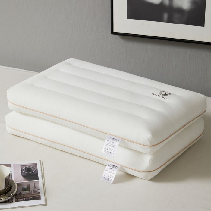 91家纺网 家纺一手货源 找家纺 唯爱品 2026新款水洗磨毛系列枕头枕芯 记忆枕源头工厂 水洗磨毛 绵柔云朵枕-高  48*74cm/对