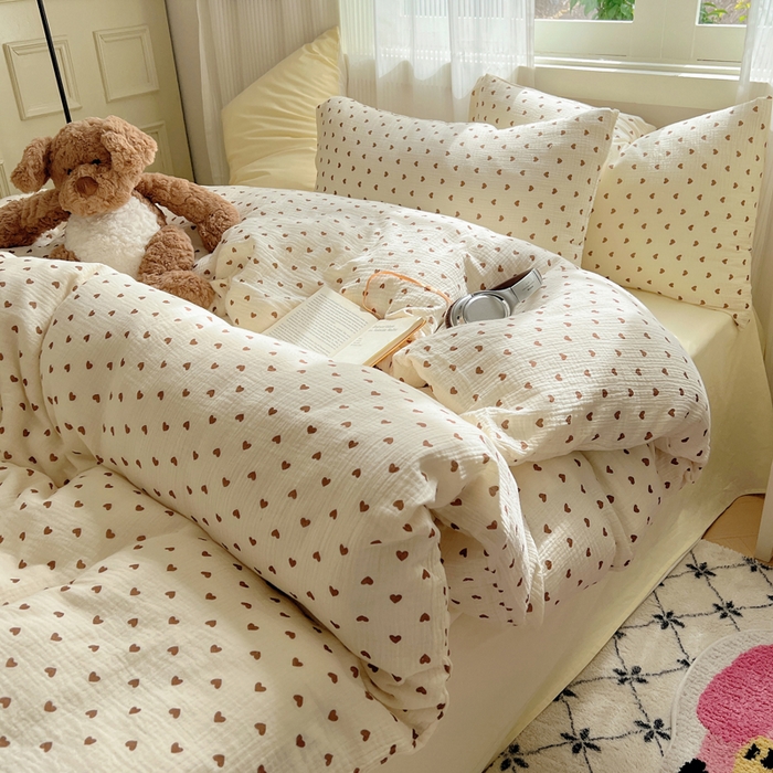 91家纺网 家纺一手货源 找家纺 繁花 2024新款印花水洗棉亲肤舒适卡通系列 小暖心