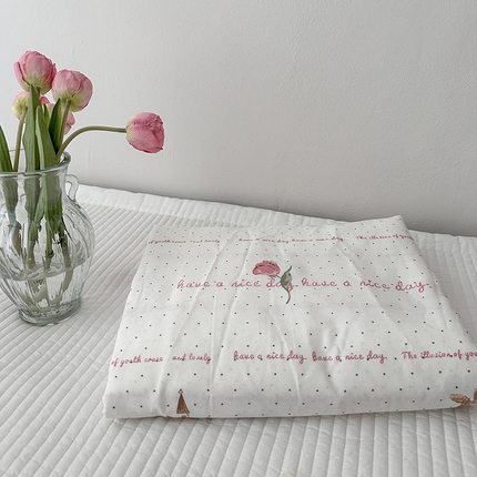 91家纺网 家纺一手货源 找家纺 恋恋三季 2024新款40支13372印花被套单品合集 安妮宝贝