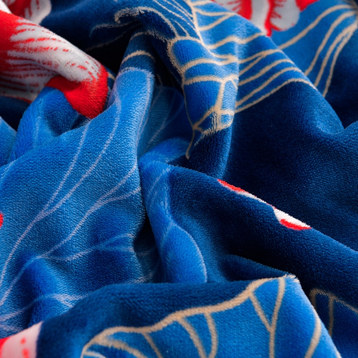 91家纺网 家纺一手货源 找家纺 馨梦缘 2025新款小包边款牛奶绒8.5斤高克重牛奶绒金雕绒床裙款四件套 富贵花开