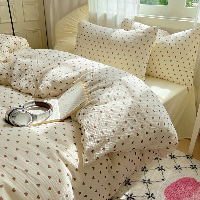 91家纺网 家纺一手货源 找家纺 繁花 2024新款印花水洗棉亲肤舒适卡通系列 小暖心