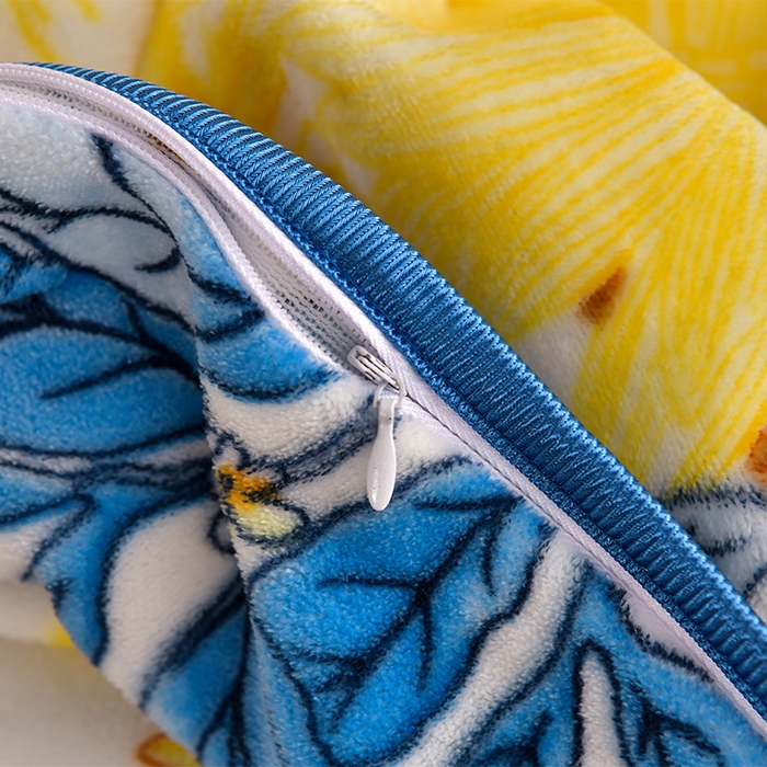 91家纺网 家纺一手货源 找家纺 馨梦缘 2025新款小包边款牛奶绒8.5斤高克重牛奶绒金雕绒床裙款四件套 向阳花开